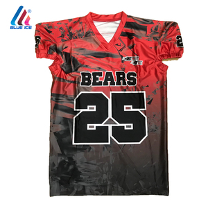 Maillot de football américain personnalisé unisexe de haute qualité en polyester/spandex respirant, grande taille, prix de gros imbattable - Product Image 6