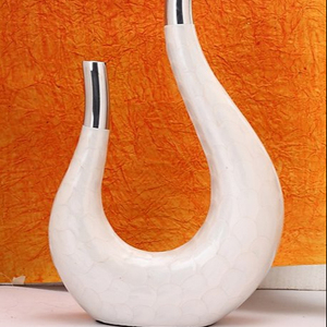 Florero de Metal clásico, jarrón de suelo versátil para uso doméstico de oficina para bodas, fiestas, decoración de Navidad, latón, cobre y aluminio - Product Image 1