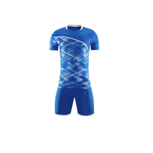 Maillots de football d'été à séchage rapide pour hommes Logo de nom d'équipe personnalisé Ensembles d'uniformes d'entraînement de haute qualité Football à manches courtes vert - Product Image 3