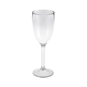 270Ml Lange Dicken Stamm Wein Glas Kunststoff Wein glas