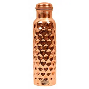 HIGH QUALITY COPPER BOTTLE AT WHOLESALE PRICE LEAK PROOF JOINT FREE COPPER WATER BOTTLE AT WHOLESALE PRICE AYURVEDA HEALTH BENE
