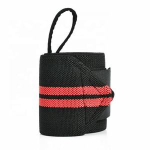 High quality elastic fitness adjustable sport knitting <b>wrist</b> brace band <b>weight</b> lifting <b>wrist</b> wraps support straps - Product Image 2