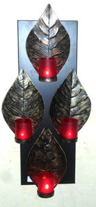 Bougie décorative murale en métal de luxe moderne de qualité supérieure avec des couleurs anciennes pour la décoration de la maison - Product Image 4