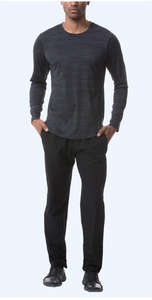 Venta al por mayor de camisetas deportivas de manga larga de compresión personalizadas-ropa deportiva transpirable de secado rápido de poliéster/algodón para entrenamiento - Product Image 4