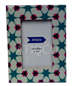 Blue Abstract Art Digital Print Wooden <b>Photo</b> <b>Frame</b> Wood <b>Frames</b> Product Category - Product Image 5