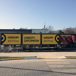 ป้ายโฆษณาแบบเสาเดี่ยวคุณภาพดีที่สุดจากตุรกี พร้อมไฟ LED - Product Image 2