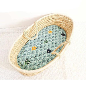 Best Quality Custom Super Soft Organic Cotton Unisex <b>Bassinet</b> Sheets Manufacturer - Product Image 1