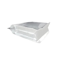 Offre Spéciale réutilisable étanchéité alimentaire pochettes en plastique gousset fond carré ziplock sac de mylar de papier d'aluminium