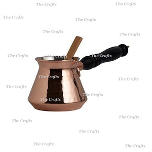 Ensemble de quatre théières de couleurs différentes avec théière et cafetière en laiton de qualité exclusive pour accessoires de cuisine - Product Image 3