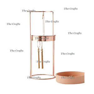 Bracelet en bois de la plus grande qualité, collier et boucles d'oreilles pour rangement, décoration d'intérieur, support de bijoux à bas prix - Product Image 3