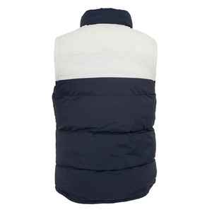 Chaleco acolchado de invierno de calle alta para hombre, chaqueta sin mangas con cuello levantado y burbujas, chalecos con logotipo personalizado, venta al por mayor - Product Image 5