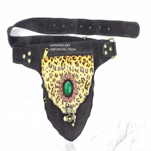 กระเป๋าหนังนิ่มอินเดียคาดเอว - Product Image 1