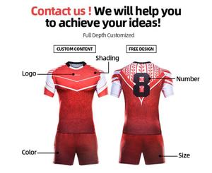 Nuevo uniforme de rugby sublimado de secado rápido para club deportivo de equipo de nuevo diseño personalizado de alta calidad mejor para venta al por mayor - Product Image 2