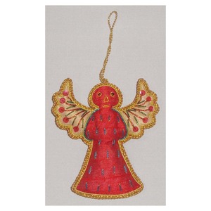 Doll Shape Christmas <b>Tree</b> Hanging Zari <b>Ornaments</b> - Product Image 1