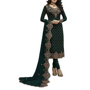 ชุดเดรสเอวสูงของผู้หญิงเดรสปาร์ตี้ตอนเย็นแขนยาวเดรสไปงานปาร์ตี้สไตล์อินเดียดีไซน์ใหม่ - Product Image 1