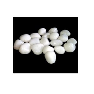 Piedra Natural Blanca King Tumble Stone, Cristal Blanco King Pulido, Piedras Rodadas al por Mayor, Piedra Curativa, Decoración del Hogar - Product Image 2