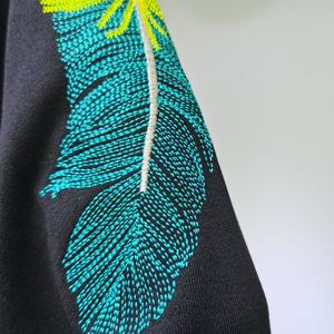 Sweat à capuche brodé personnalisé pour hommes hiver 100% coton éponge française Streetwear lourd avec logo avant longue longueur - Product Image 5