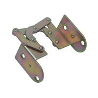 Quincaillerie de meubles pour cuisine et bureau, modèle pliant, 18 mm, en fer avec finition zinc/zinc jaune, à 90 degrés, gain de place, placage barillet, Taïwan