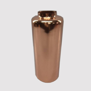 Vase en métal de table en cuivre et fer moderne pour la maison et le mariage pour les mariages et le pot décoratif pour la maison - Product Image 1