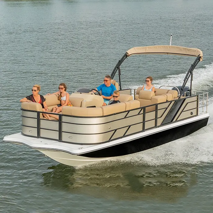 Sản Xuất Nhôm Boong Pontoon Thuyền Plasdeck Chi Phí Seadeck Thuyền