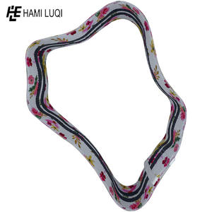 Bandes de résistance en tissu imprimé, Logo personnalisé, pour exercices de Yoga, Fitness, fessiers, hanches - Product Image 3