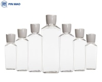 Botellas y Frascos de Plástico PETG Serie ET para Cuidado de la Piel con Tapa de Rosca y Diseño Ecológico, Opciones de PP/PE