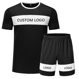 Vêtements de sport décontractés grande taille personnalisés pour hommes, survêtements à motif solide, survêtements de sport écologiques - Product Image 6