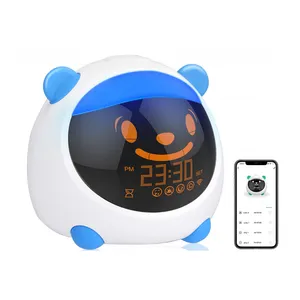 K708 3 Year Baby Cute Training Room Alarm Clock Night Light With Music Children Gro Kids Sleep Trainer