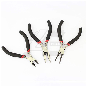 Hot Selling Jewelry Making <b>Pliers</b> Tools Kit Jewelry Making Tools in Zippered Case 8 Pieces <b>Set</b> L.A. ELAHI & CO - Product Image 3