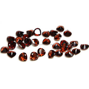 Mozambique โกเมนสีแดงทรงกลมตัดสดใส8มม. ถึง11มม. ปรับแต่งแหวนอัญมณีหลวมรูปทรงกลมโกเมนสีแดงสำหรับขาย - Product Image 4