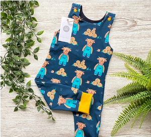 Barboteuse 100% coton biologique pour bébés garçons, Service OEM, personnalisé, - Product Image 2