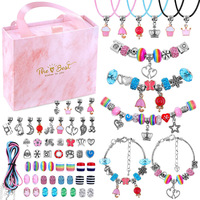 Bán Buôn Thời Trang Trang Sức Bộ Trang Sức Vòng Tay Làm Kit Cho Cô Gái Trang Sức DIY Charm Vòng Tay Kit Hạt