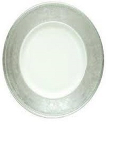 Placa de carga de metal de acero inoxidable, placa de carga blanca de Metal y plato de servicio, precio al por mayor - Product Image 1