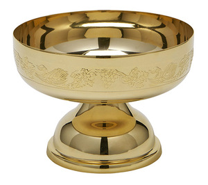ทองเหลืองที่มีคุณภาพสูงแกะสลัก Ciborium คริสตจักรอุปกรณ์ Brassworld อินเดีย - Product Image 1