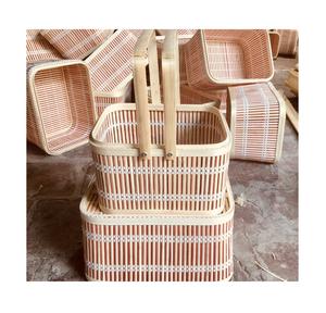 กระเป๋าเดินทางทำจากไม้ไผ่ทำมือ เป็นมิตรกับสิ่งแวดล้อม เหมาะสำหรับวันพักผ่อนสุดหรู - Product Image 1