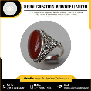 ส่วนประกอบการค้นพบของแหวนเงินสเตอร์ลิง4มม. แบบไร้รอยต่อของ925 - Product Image 6