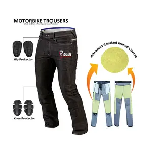 Nouveau-jean Pantalon de Moto Hommes-motards Jeans de Moto HIGH STREET Protège-équipement Équitation Moto Pantalon de Moto Pantalon Cargo