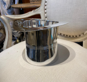 Century <b>Silver</b> <b>Top</b> Hat Champagne Bucket or Wine Cooler for indoor outdoor parties or occasion Customizable - Product Image 4
