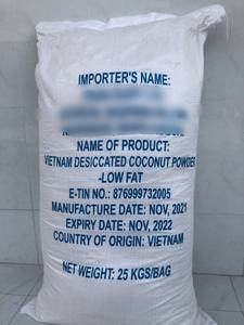 Coco desecado de alta calidad de Tracy Cao, sabor dulce suave, baja humedad, grado fino 30%-35% mínimo para uso alimentario de Vietnam - Product Image 5