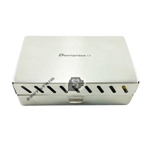 Caja de soporte para implante Dental, para 21 y 2 llaves inglesas, para taladros dentales, esterilización, Logo personalizado, Instrumentos dentales - Product Image 2