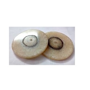 Posavasos redondo de resina epoxi, juego de posavasos de madera y resina, almohadilla de tetera de madera sólida, posavasos de calor - Product Image 1