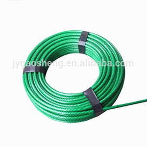 <span class=keywords><strong>Cable</strong></span> de Acero Galvanizado Recubierto de Plástico de 3.2mm 7X7 / <span class=keywords><strong>Cable</strong></span> de Acero Recubierto de Vinilo <span class=keywords><strong>para</strong></span> Cuerdas de Tender Ropa / Tirolinas - Product Image 2