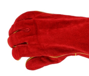 Gants de soudeurs en cuir de vachette fendu 2025 avec sangle de pouce renforcée Gants de travail en cuir fendu - Product Image 3