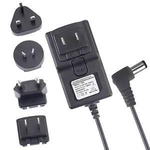 USA/Australia/Europe/UK plugs set top box adaptor 24v 350ma power adapter
