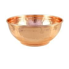 Bol de service en cuivre poli à la main, pour bol à martelé, bol en cuivre pour vaisselle, à bas prix, 1 pièce - Product Image 3