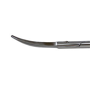 Tijeras Super Cut para Estiramiento Facial, Tijeras Quirúrgicas Afiladas Romas Curvas con Puntas Planas, Material Plástico Metálico de Acero Inoxidable - Product Image 2