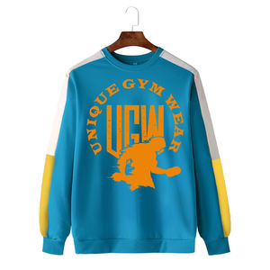 Sweat-shirt col rond personnalisé de haute qualité pour hommes grande taille Anti-rétrécissement et différents modèles Prix de gros à vendre - Product Image 2