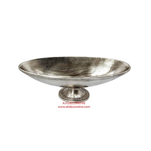 Aluminum Antique Silver Hammered Bowl for Serving Food <b>Table</b> Decoration Modern Bowl for Home & <b>Kitchen</b> Use - Product Image 6