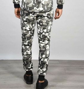 Survêtement de styliste en Polyester, Camouflage, coupe Slim, bas de jogging avec fermeture éclair, sweat à capuche, sur mesure, nouvelle collection - Product Image 6