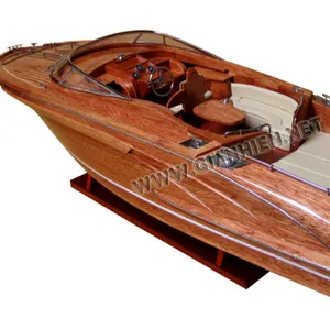 RIVARAMA 44 نموذج قوارب خشبية سريعة-الحرف اليدوية في فيتنام